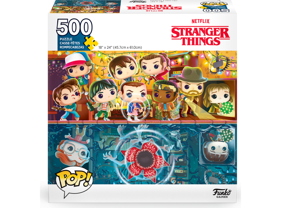 FUNKO GAMES Puzzle POP! Stranger Things 500 dielikov