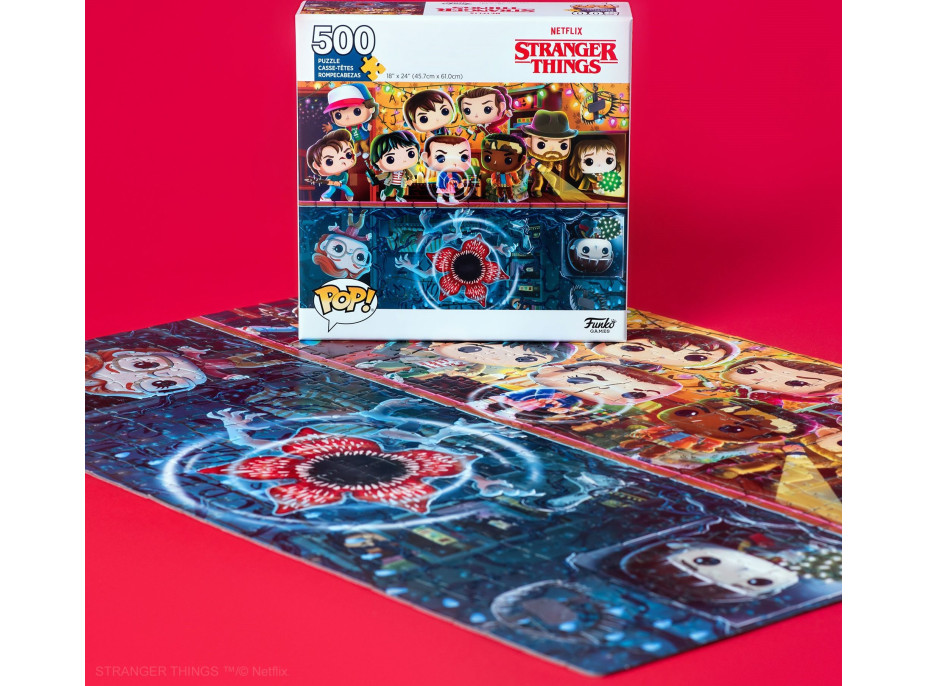 FUNKO GAMES Puzzle POP! Stranger Things 500 dielikov