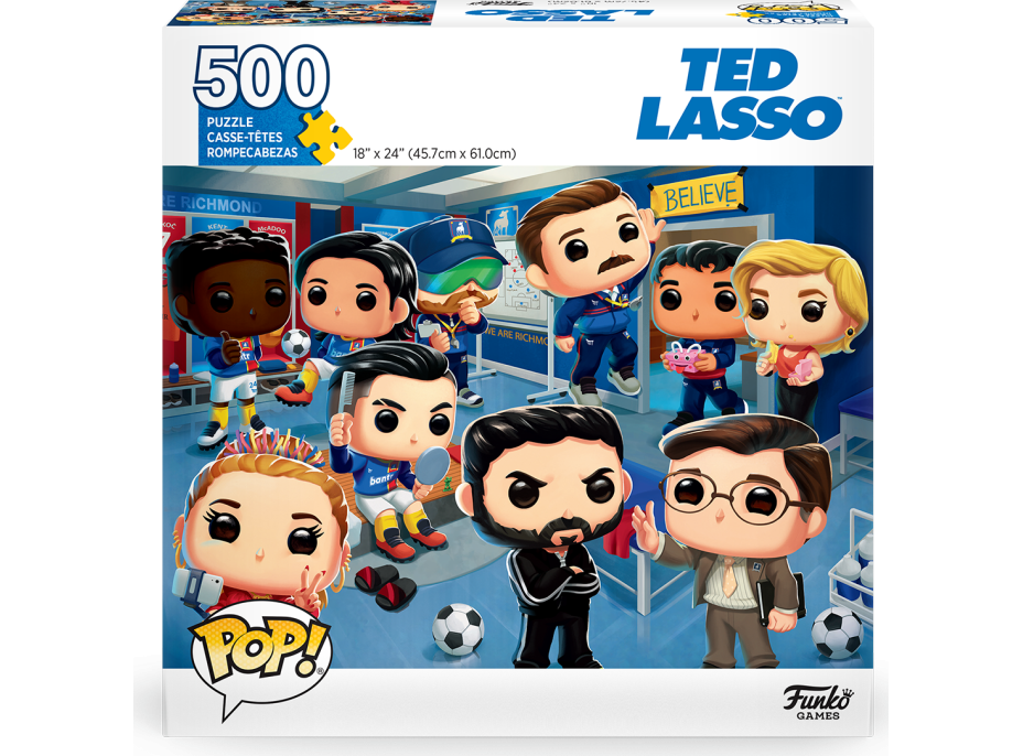 FUNKO GAMES Puzzle POP! Ted Lasso 500 dielikov