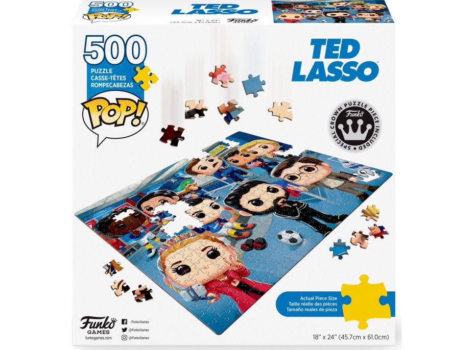 FUNKO GAMES Puzzle POP! Ted Lasso 500 dielikov