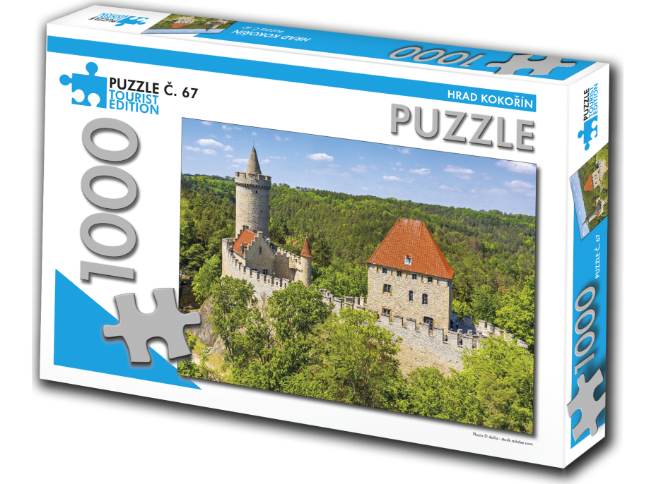 TOURIST EDITION Puzzle Hrad Kokořín 1000 dielikov (č.67)