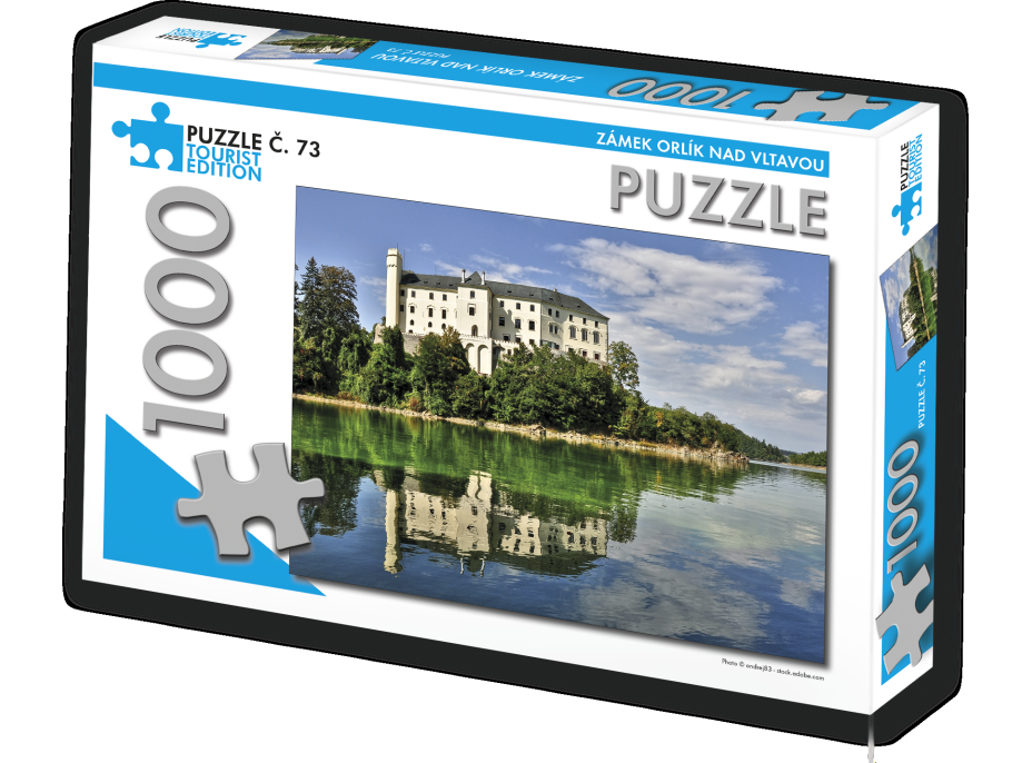 TOURIST EDITION Puzzle Zámok Orlík nad Vltavou 1000 dielikov (č.73)