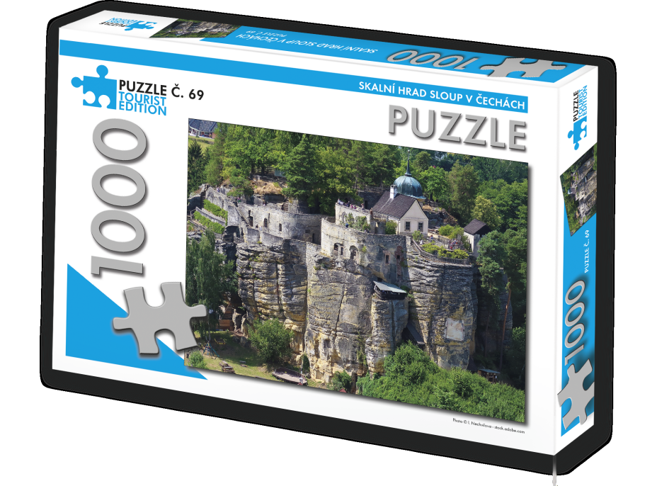 TOURIST EDITION Puzzle Skalný hrad Stĺp v Čechách 1000 dielikov (č.69)