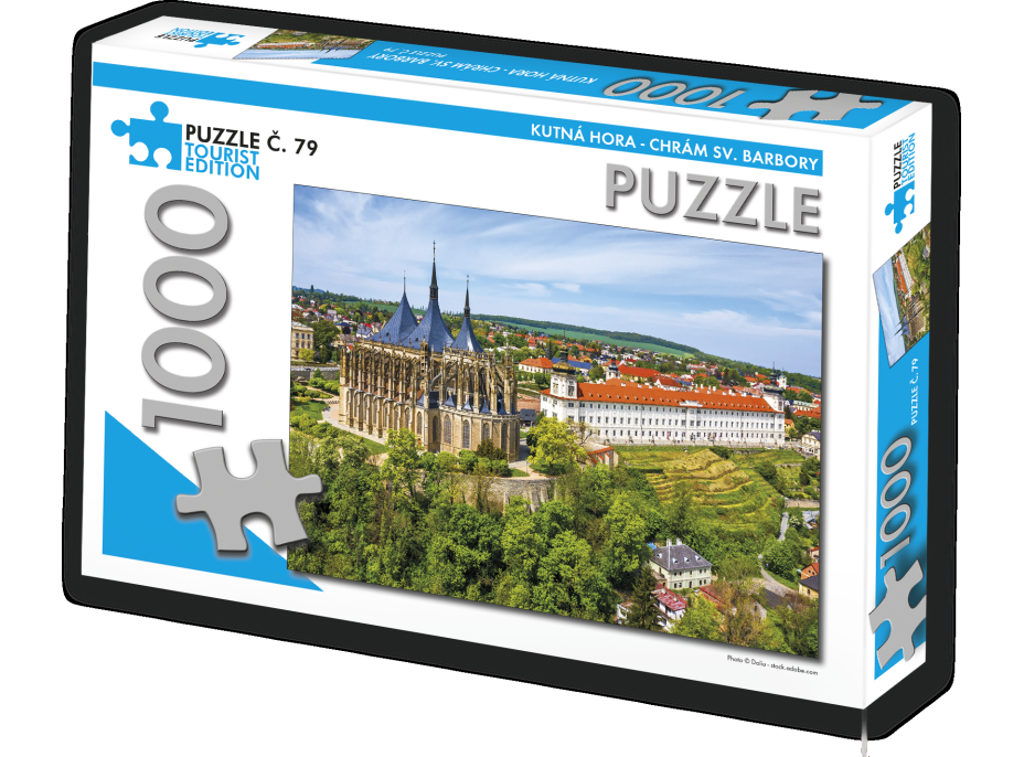 TOURIST EDITION Puzzle Kutná Hora - Chrám sv. Barbory 1000 dielikov (č.79)