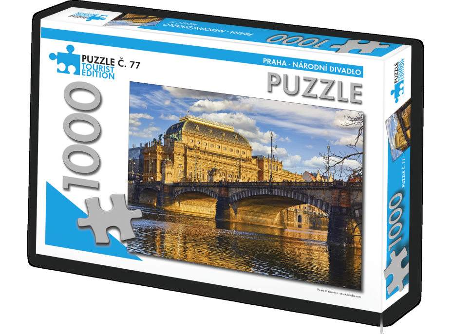 TOURIST EDITION Puzzle Praha - Národné divadlo 1000 dielikov (č.77)