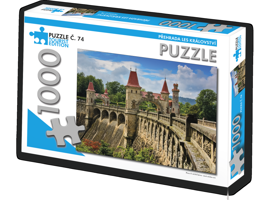 TOURIST EDITION Puzzle Priehrada Les Kráľovstvo 1000 dielikov (č.74)