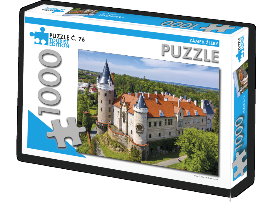 TOURIST EDITION Puzzle Zámok Žleby 1000 dielikov (č.76)