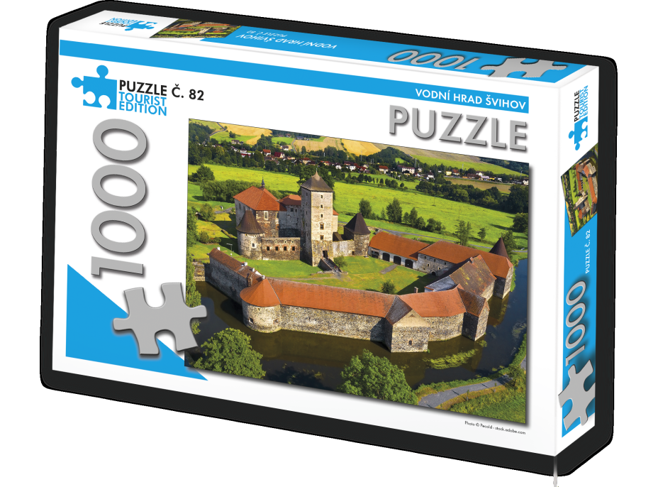 TOURIST EDITION Puzzle Vodný hrad Švihov 1000 dielikov (č.82)