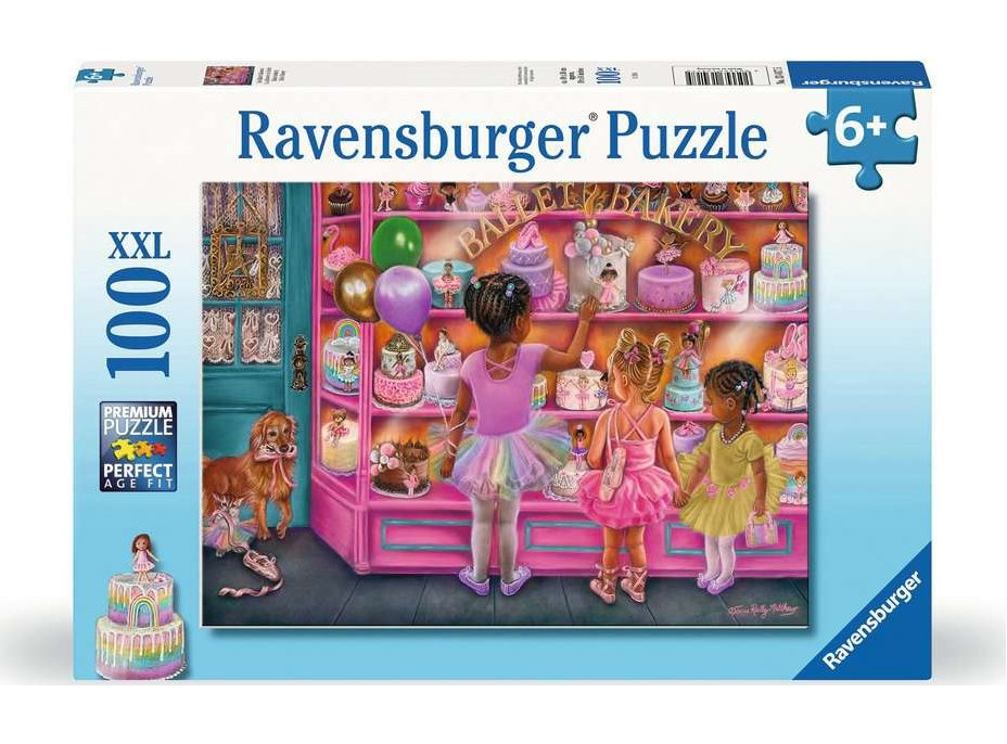 RAVENSBURGER Puzzle Cukráreň pre baletky XXL 100 dielikov