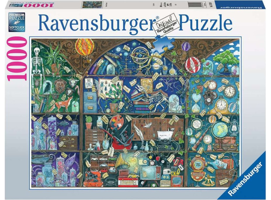 RAVENSBURGER Puzzle Kabinet kuriozít 1000 dielikov