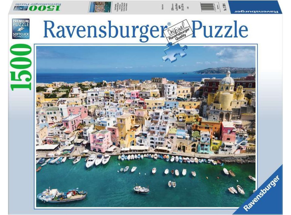 RAVENSBURGER Puzzle Ostrov Procida, Taliansko 1500 dielikov