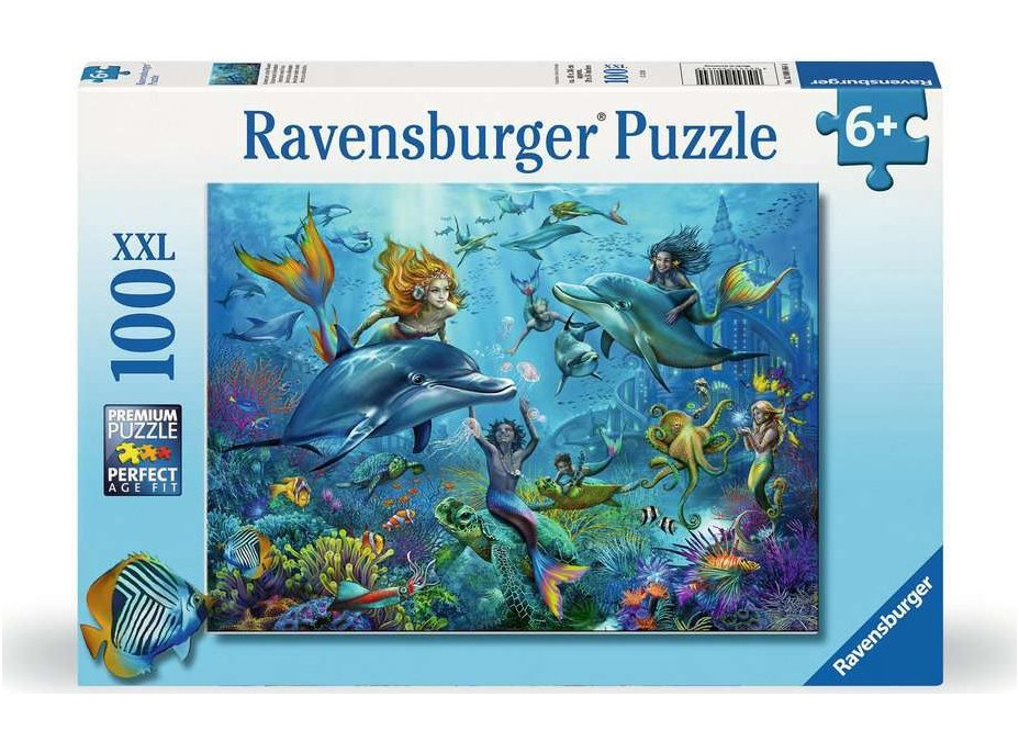 RAVENSBURGER Puzzle Podmorské dobrodružstvo XXL 100 dielikov