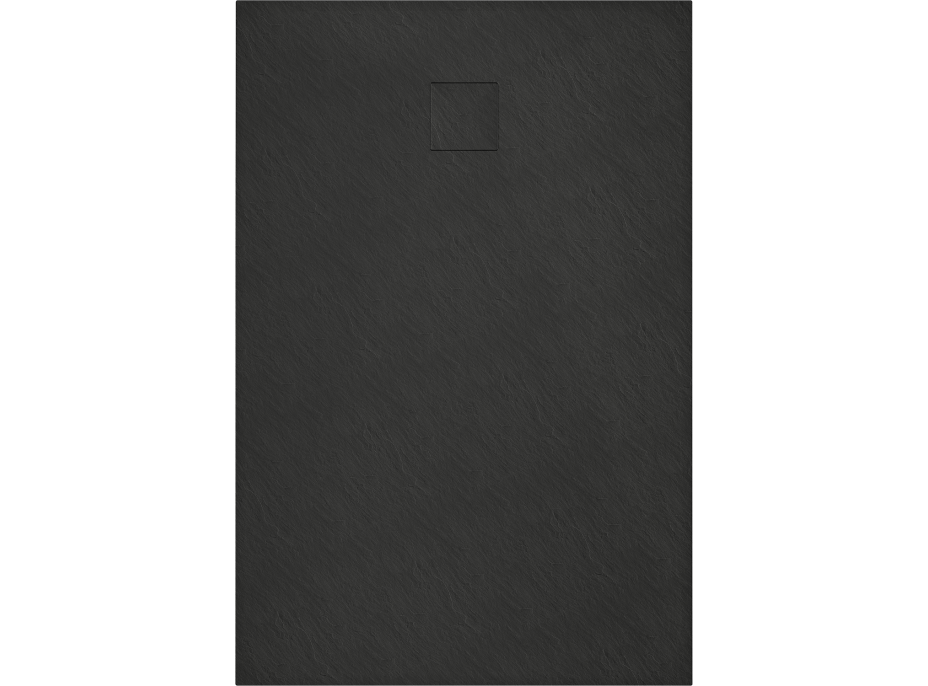 Sprchová SMC vanička MEXEN BERT 70x140 cm - čierna, 4K707014