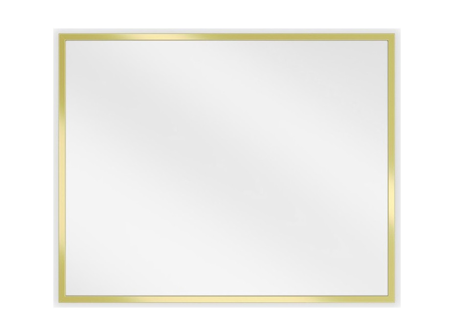 Obdĺžnikové zrkadlo MEXEN LOFT 50x40 cm - zlatý rám, 9852-050-040-000-50