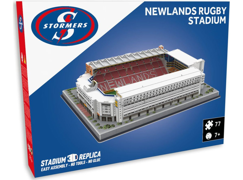 ŠTÁDIUM 3D REPLICA 3D puzzle Štadión Newlands Rugby - Stormers 77 dielikov