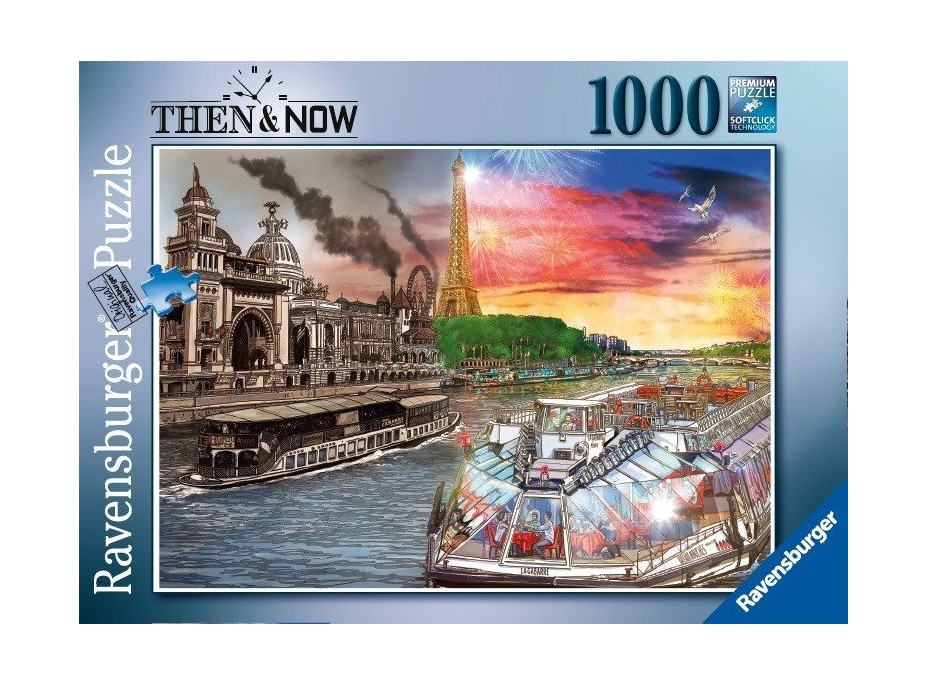 RAVENSBURGER Puzzle Paríž 1000 dielikov