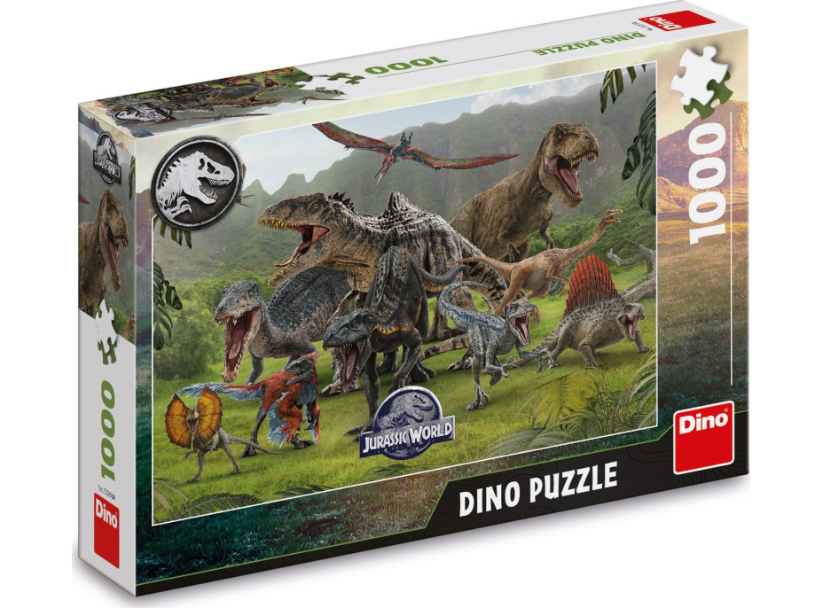 DINO Puzzle Jurský svet 1000 dielikov