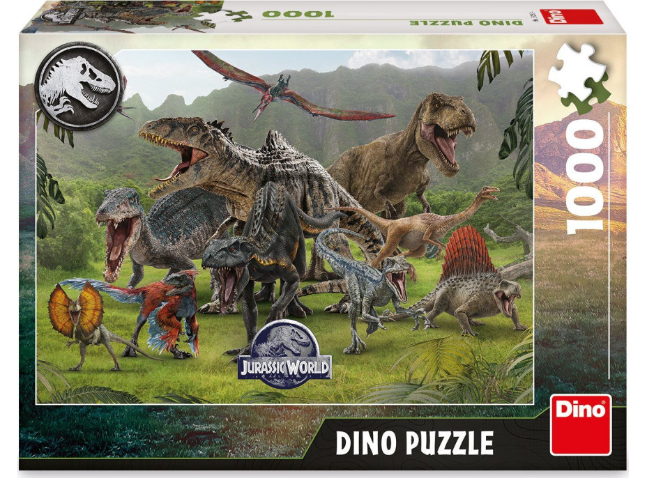 DINO Puzzle Jurský svet 1000 dielikov