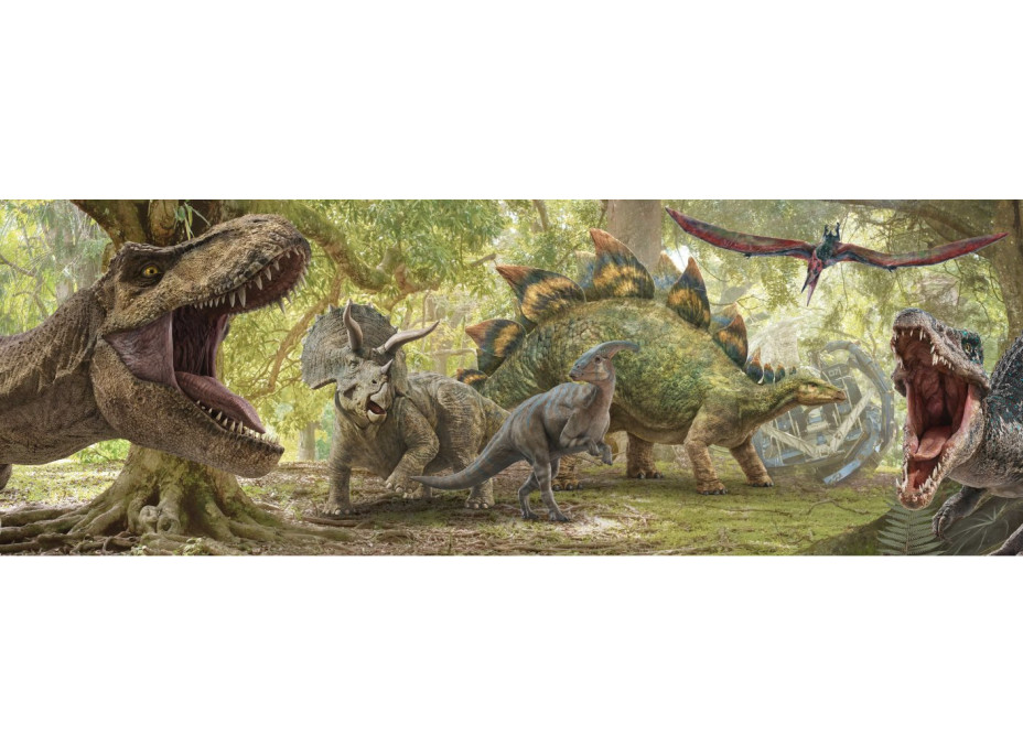 DINO Panoramatické puzzle Jurský svet 150 dielikov