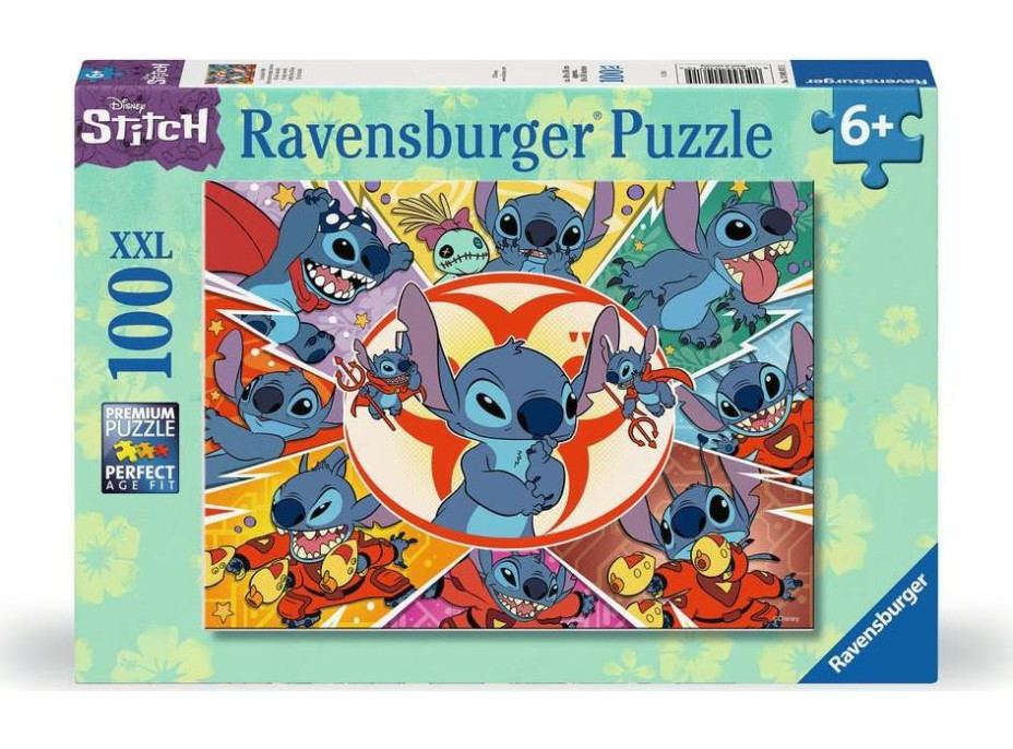 RAVENSBURGER Puzzle Stitch XXL 100 dielikov