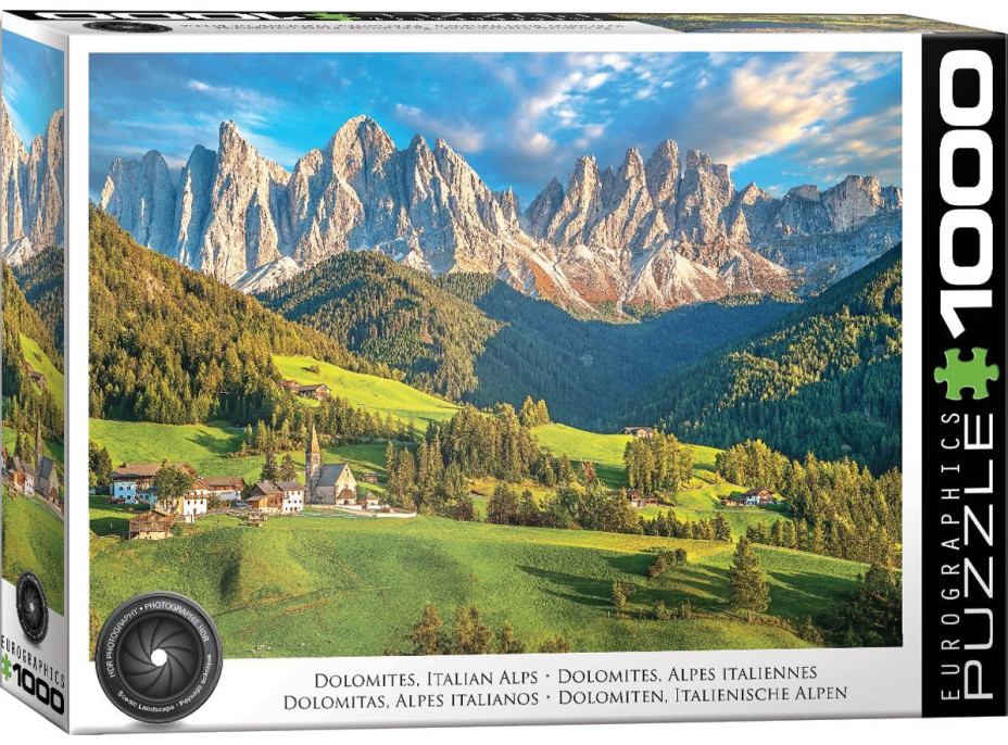 EUROGRAPHICS Puzzle Dolomity - Alto Adige 1000 dielikov