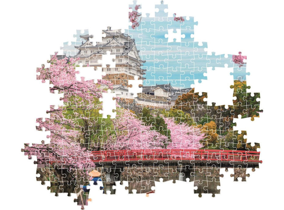 CLEMENTONI Puzzle Hrad Himedži na jar 1000 dielikov