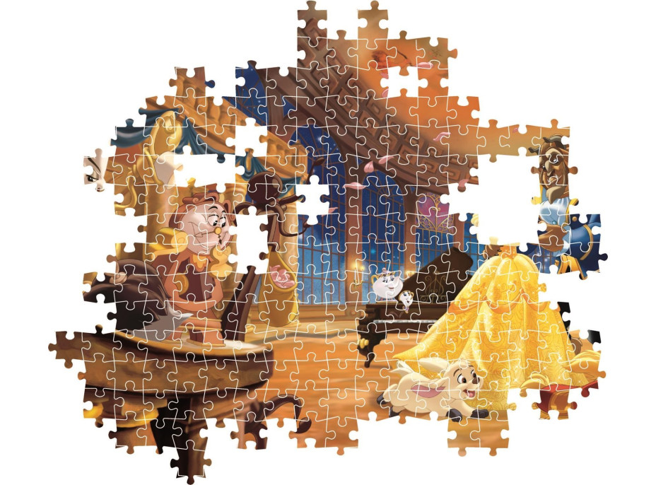 CLEMENTONI Puzzle Kráska a zviera 1000 dielikov