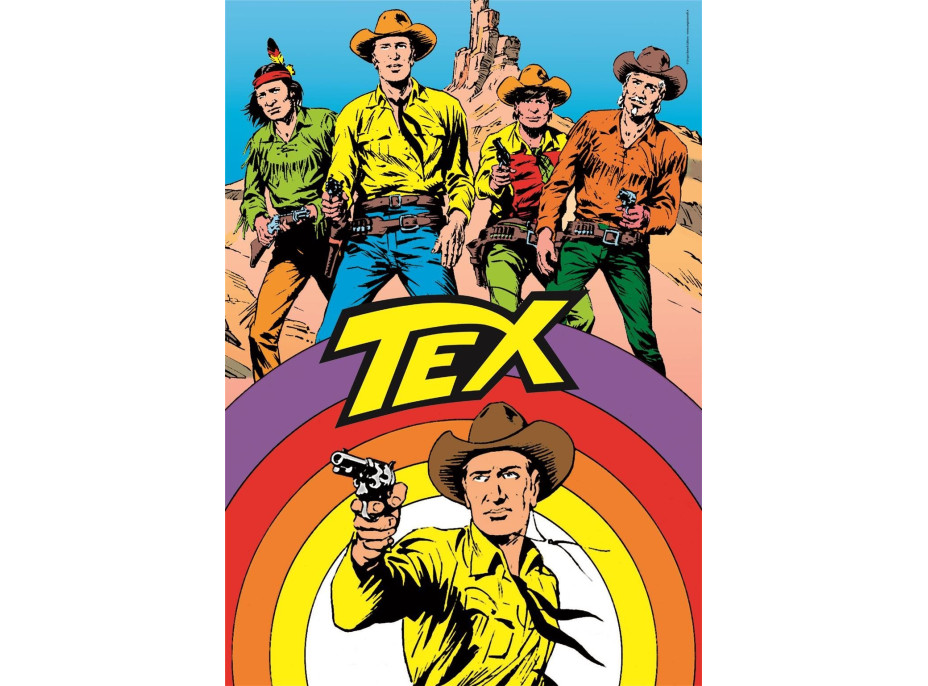CLEMENTONI Puzzle Tex 1000 dielikov