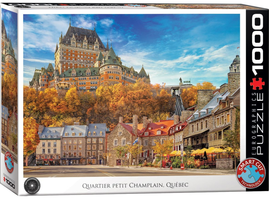 EUROGRAPHICS Puzzle Quartier Petit Champlain 1000 dielikov