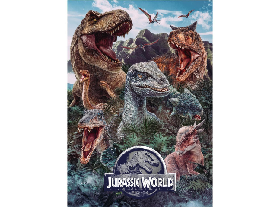 DINO Puzzle Jurský svet 500 dielikov