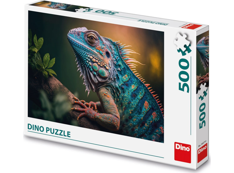 DINO Puzzle Leguán 500 dielikov