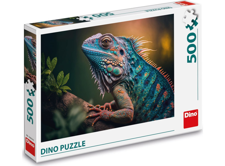 DINO Puzzle Leguán 500 dielikov