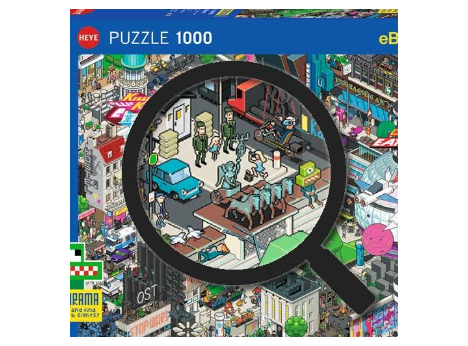 HEYE Puzzle Pixorama: Berlínske pátranie 1000 dielikov