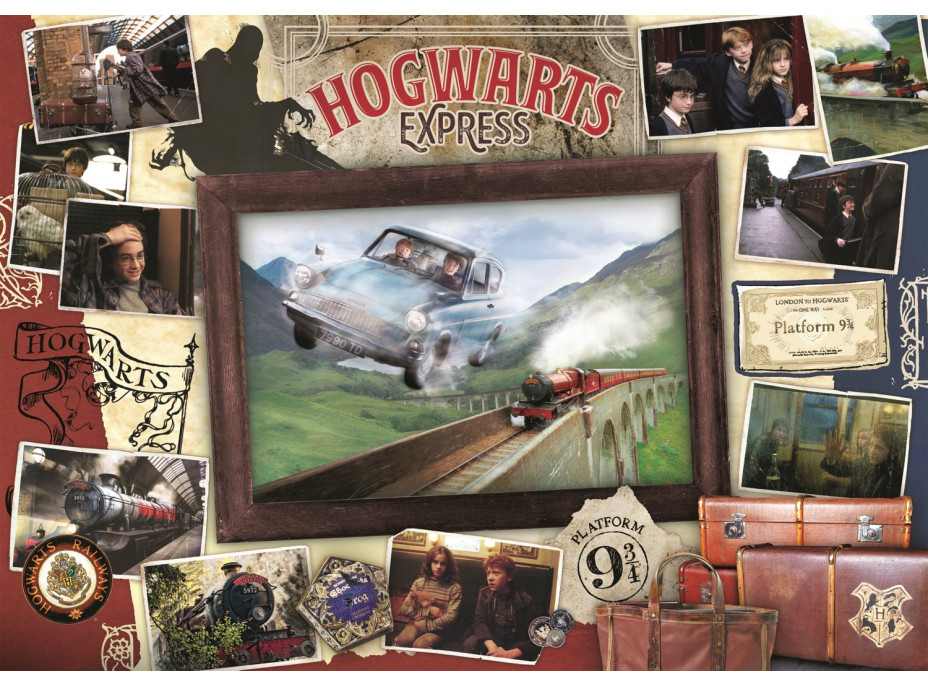 TREFL Puzzle Harry Potter: Rokfortský expres 934 dielikov