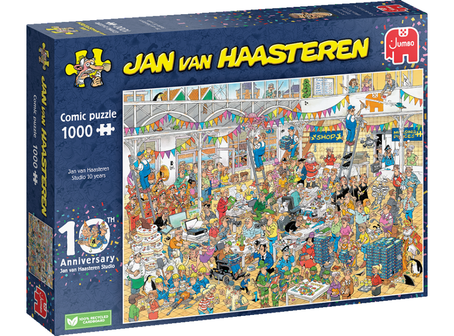 JUMBO Puzzle JvH Výročie 10 rokov štúdia 1000 dielikov