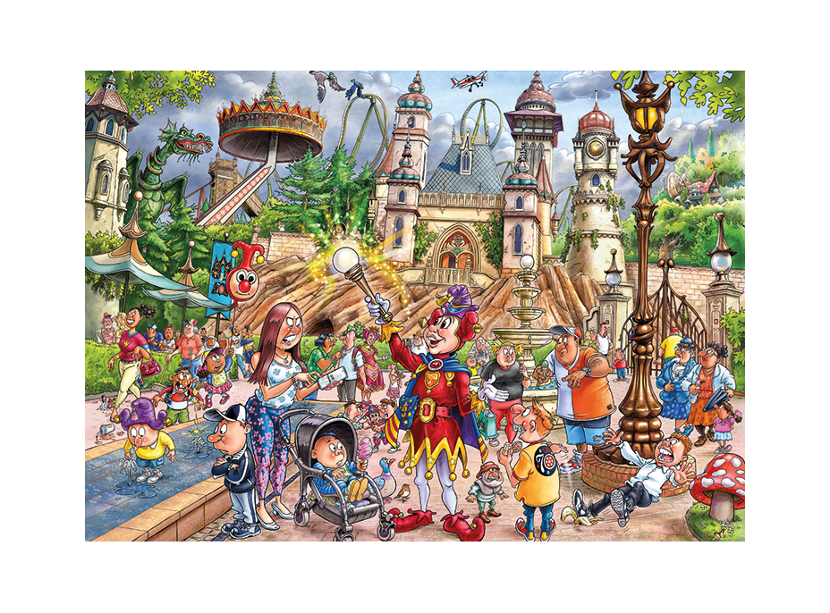 JUMBO Puzzle WASGIJ Mystery Efteling: Svet zázrakov! 1000 dielikov