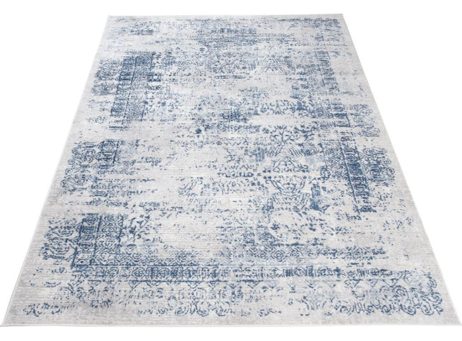 Kusový koberec SKY Classic - sivý/modrý