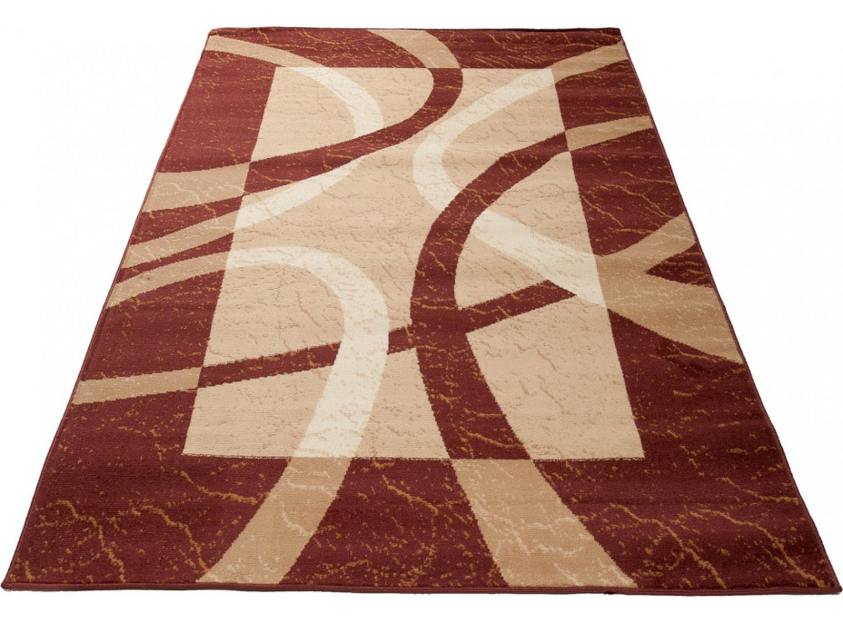 Kusový koberec TAPIS Ribbon - hnědý/béžový