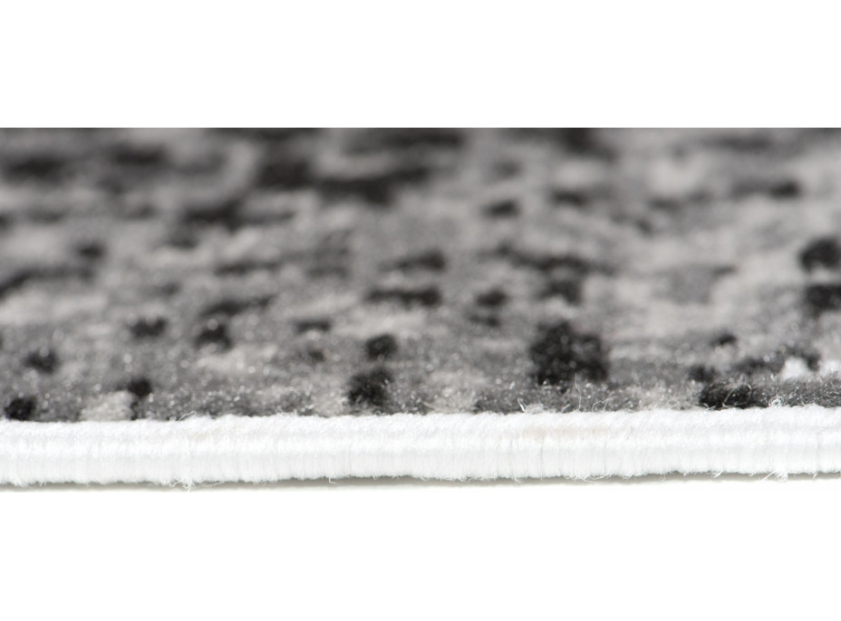 Kusový koberec MAYA Abstract - bílý/šedý