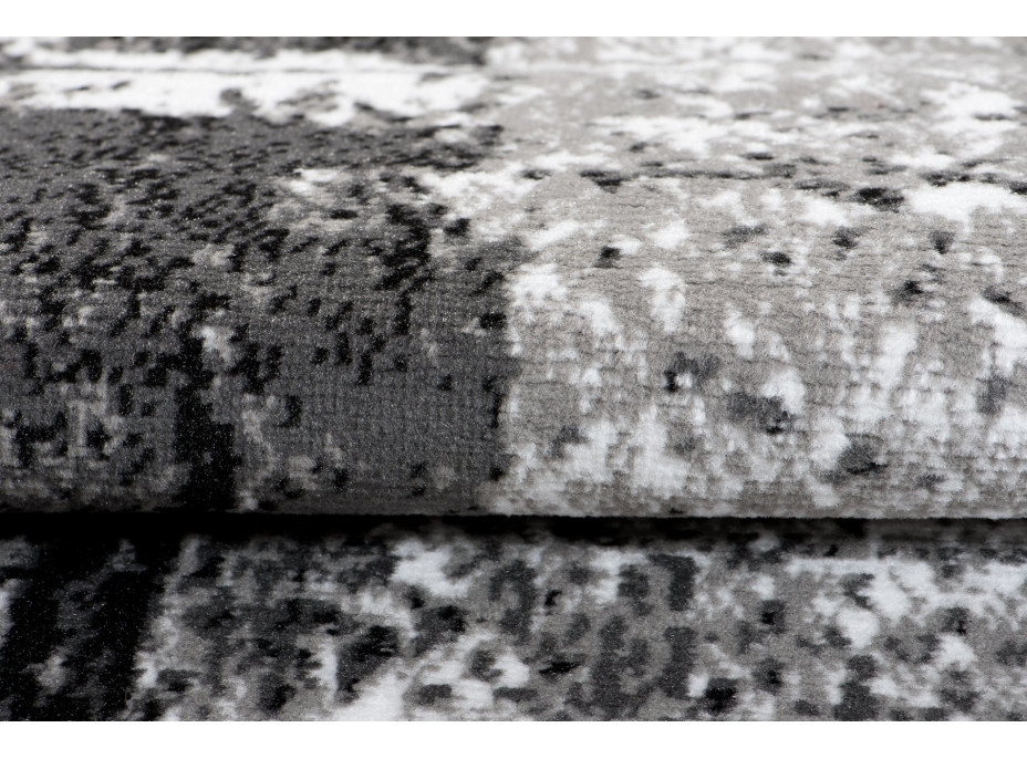 Kusový koberec MAYA Abstract - bílý/šedý