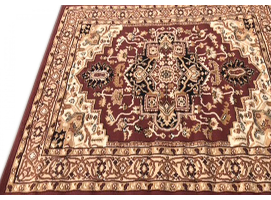 Kusový koberec EUFRAT Kufa - hnedý
