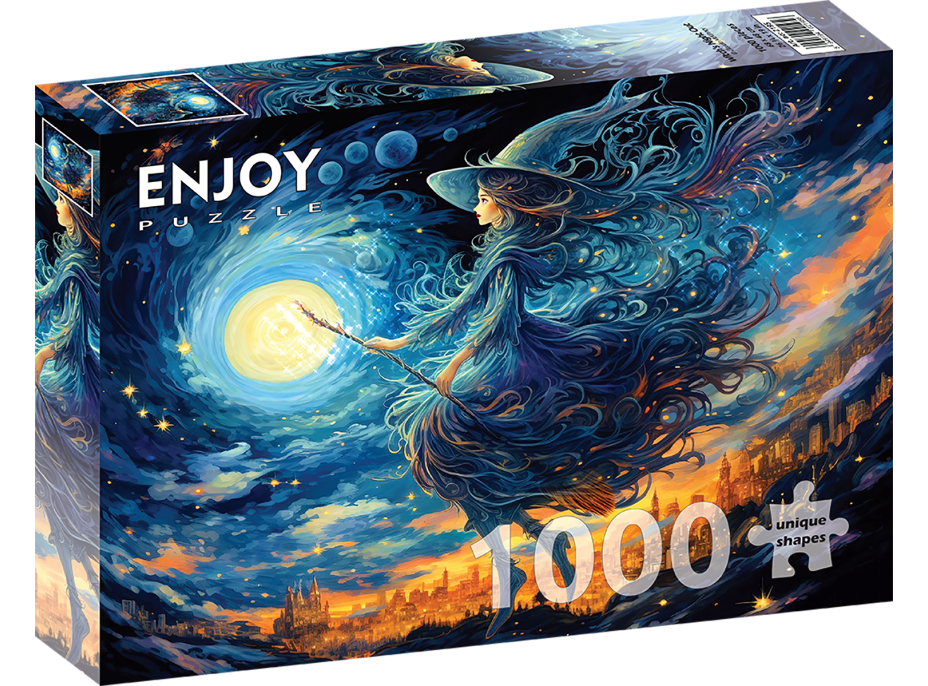 ENJOY Puzzle Noc čarodejníc 1000 dielikov