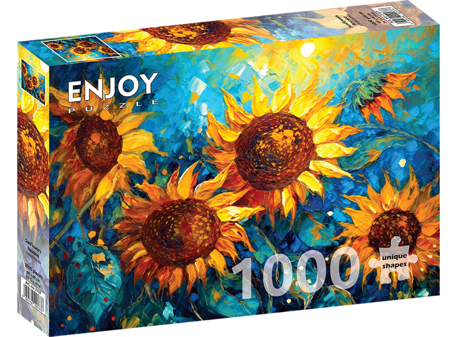 ENJOY Puzzle Stretnutie slnečníc 1000 dielikov