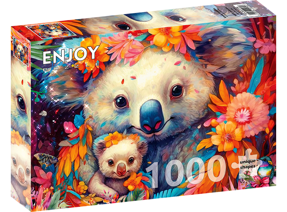 ENJOY Puzzle Maznanie s koalou 1000 dielikov