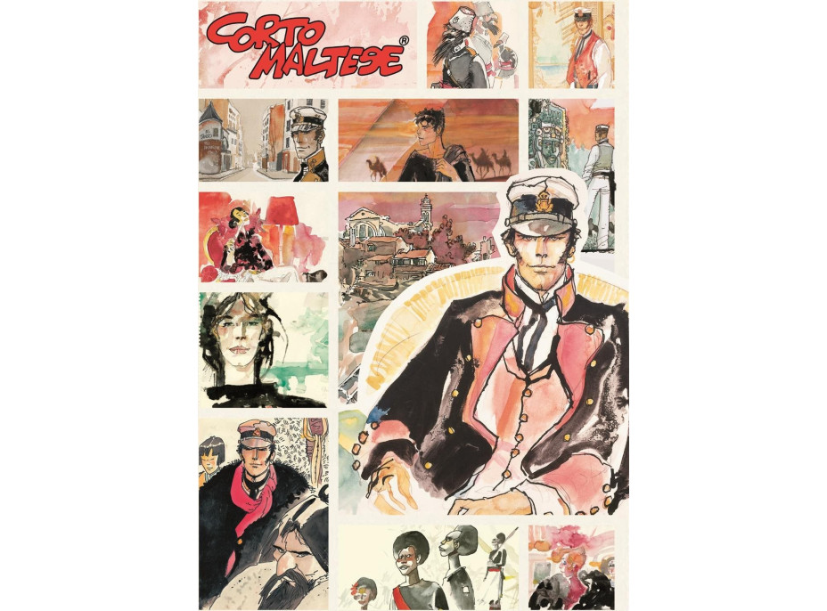 CLEMENTONI Puzzle Corto Maltese: Ďaleká cesta 1000 dielikov