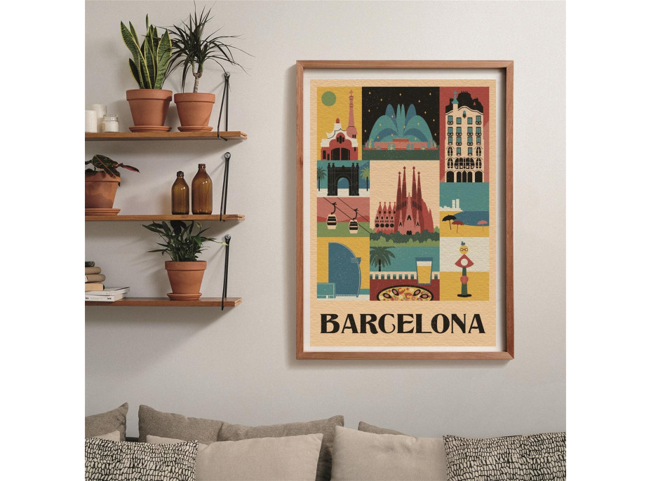 CLEMENTONI Puzzle Style in the City: Barcelona 1000 dielikov