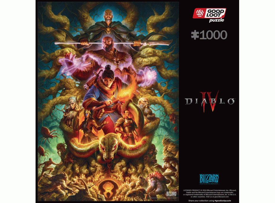 GOOD LOOT Puzzle Diablo IV: Horadrim 1000 dielikov