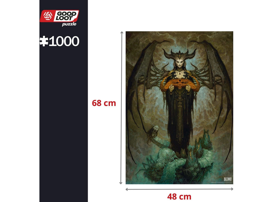 GOOD LOOT Puzzle Diablo IV: Lilith 1000 dielikov