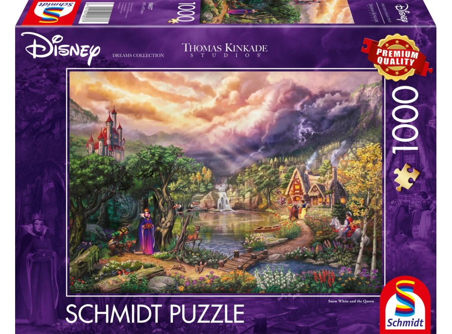 SCHMIDT Puzzle Disney: Snehulienka a kráľovná 1000 dielikov