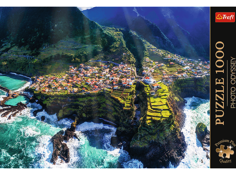 TREFL Puzzle Premium Plus Photo Odyssey: Madeira 1000 dielikov